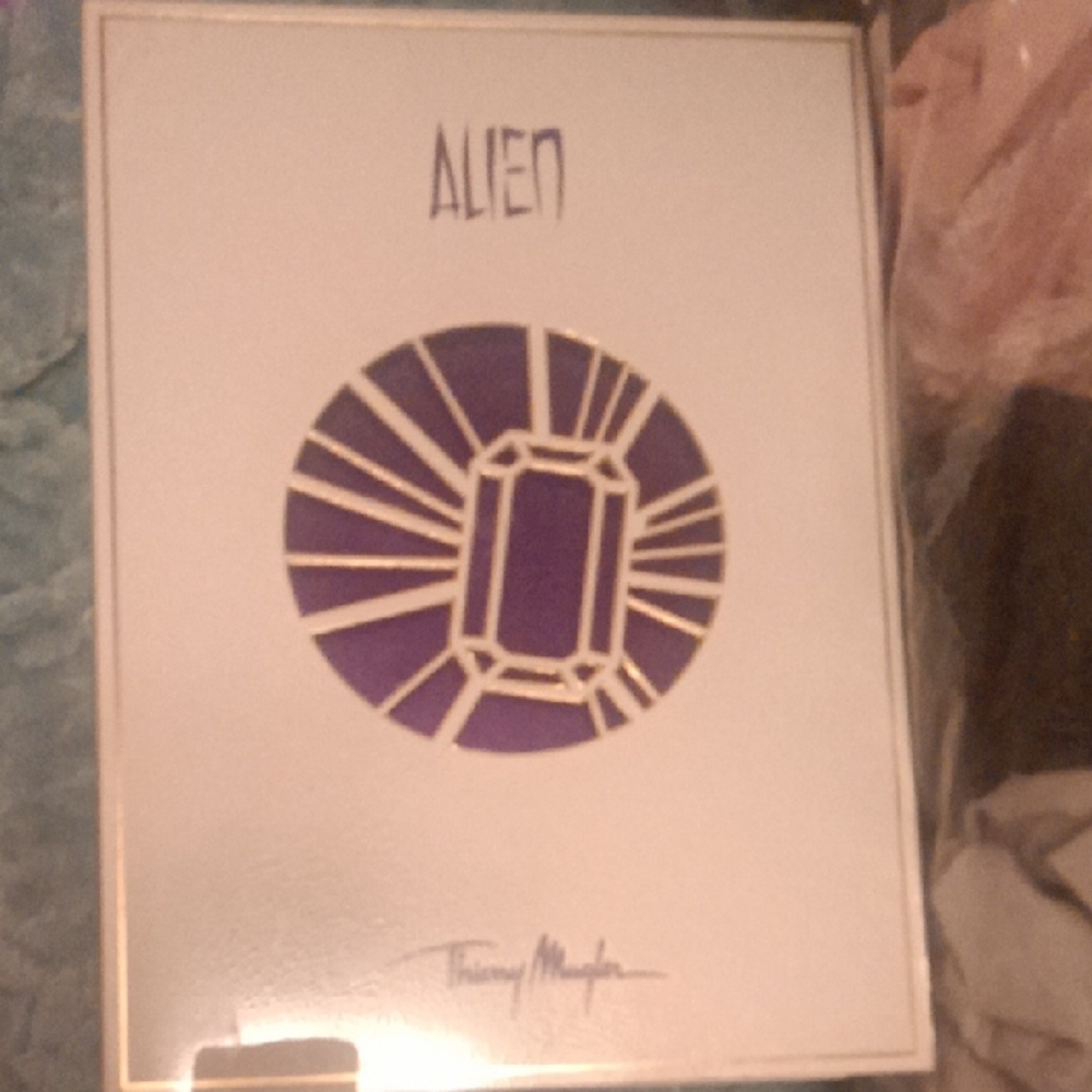 Thierry Mugler Alien Purple and Gold Art